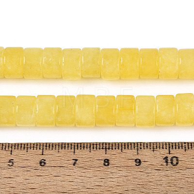 Dyed Natural White Jade Beads Strands G-T143-17E-1