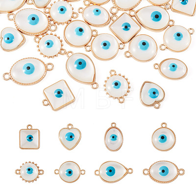 DIY Evil Eye Jewelry Making Finding Kit DIY-TA0003-87-1