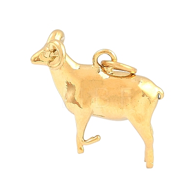 Brass Pendants KK-CBA855A-01G-08-1