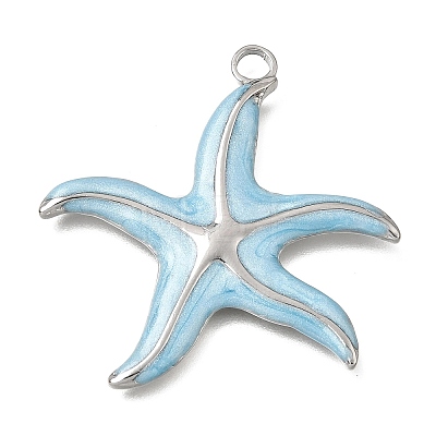 304 Stainless Steel Pendants STAS-N108-101P-1