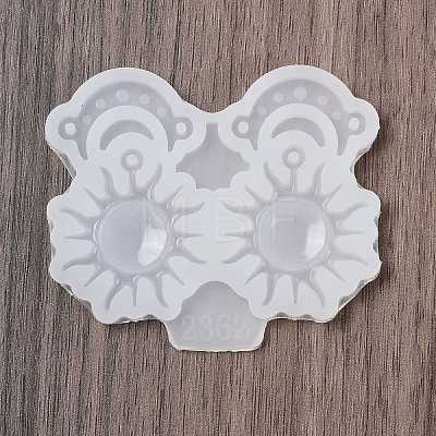 Moon & Sun DIY Silicone Pendant Molds SIMO-G002-07-1