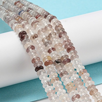 Natural Quartz Beads Strands X-G-K343-C05-01-1