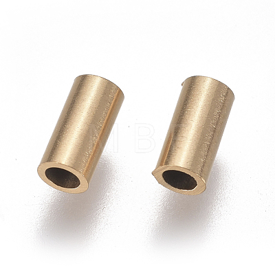 Ion Plating(IP) 304 Stainless Steel Tube Beads STAS-F224-01G-B-1