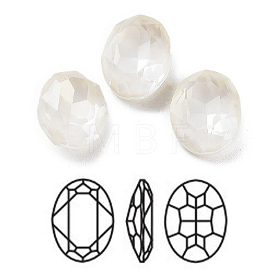 K9 Glass Rhinestone Cabochons RGLA-M016-D02-002DE-1