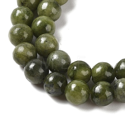 Natural Taiwan Jade Beads Strands G-F591-09-8mm-1