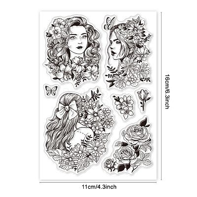 Custom PVC Plastic Clear Stamps DIY-WH0448-0465-1