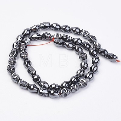 Non-magnetic Synthetic Hematite Beads Strands G-F396-14-1
