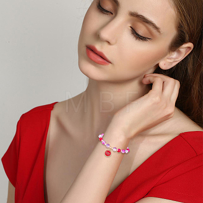 60Pcs 3 Colors Zinc Alloy Enamel Pendants ENAM-SC0008-26-1