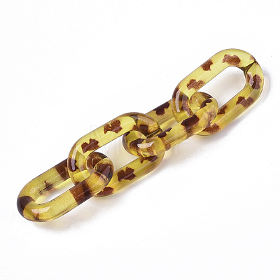 Transparent Acrylic Linking Rings OACR-S036-006B-A02-1