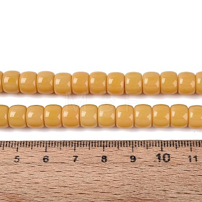 Imitation Jade Glass Beads Strands GLAA-NH0002-A06-1