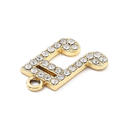 Alloy Rhinestone Pendants FIND-U026-18G-1