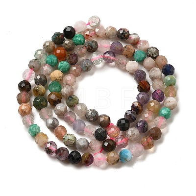 Natural Mixed Stone Beads Strands G-T108-39A-1