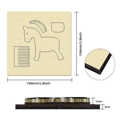 Wood Cutting Dies DIY-WH0178-060-1