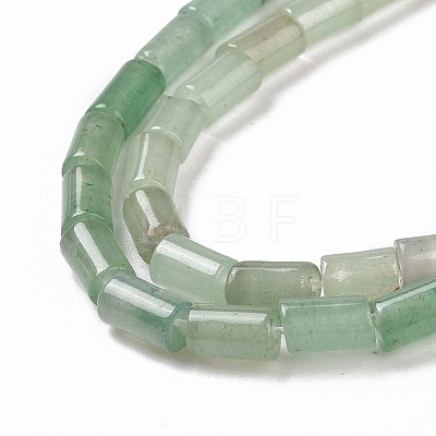 Natural Green Aventurine Beads Strands G-G990-C08-1