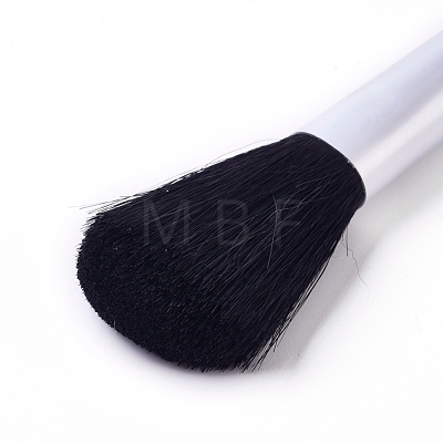 Plastic Handle Makeup Brush MRMJ-WH0059-77-1