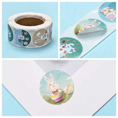 Easter Stickers DIY-P008-D02-1