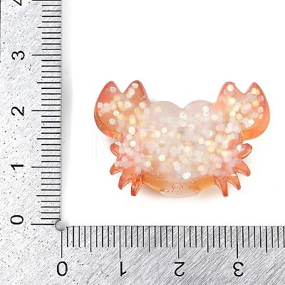 Marine Organism Theme Resin Cabochons RESI-R454-01E-1