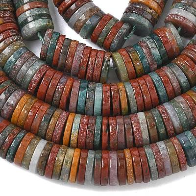Natural Ocean Jasper Beads Strands G-G329-B08-8x1mm-1