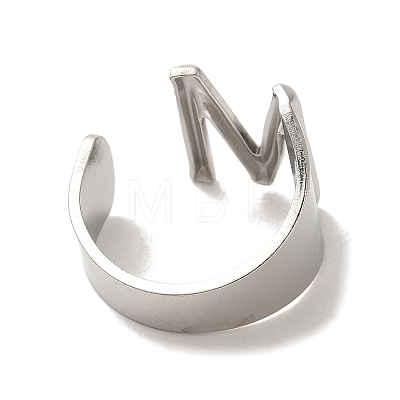 Non-Tarnish 201 Stainless Steel Finger Rings RJEW-H223-04P-M-1