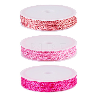 10.5M 3 Colors Braided Polyester Cord OCOR-TA0003-83C-1