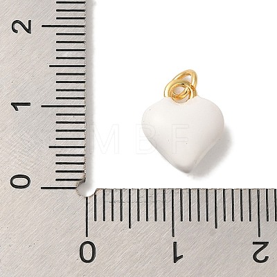 Brass Enamel Charms KK-U027-13-01G-1