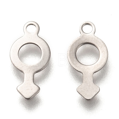 201 Stainless Steel Charms STAS-O134-09P-1