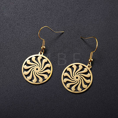 304 Stainless Steel Dangle Earrings FS-WG2153A-01-1