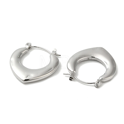 Non-Tarnish 304 Stainless Steel Hoop Earrings for Women EJEW-Z026-20P-1