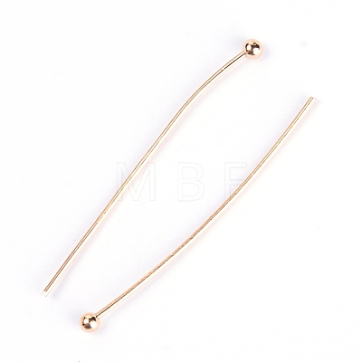 Brass Ball Head Pins KK-WH0043-03D-01-1