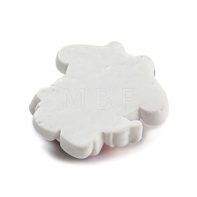 Opaque Resin Cute Puppy Cabochons CRES-P026-B04-1