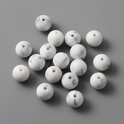 Silicone Beads SIL-WH0001-32E-1