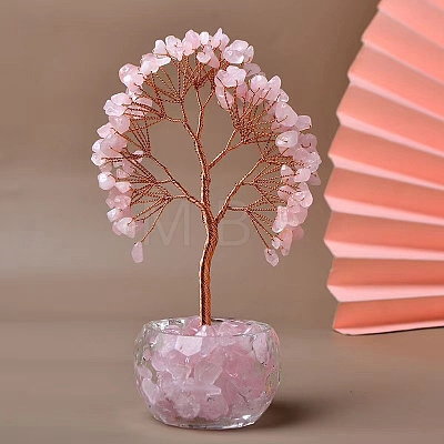 Natural Rose Quartz Sculpture Display Decorations PW-WGA03B5-01-1