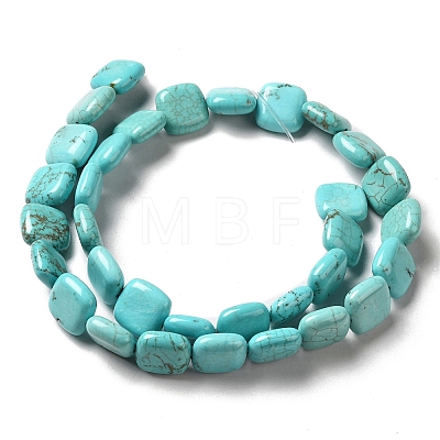 Natural Howlite Beads Strands G-C025-13-1