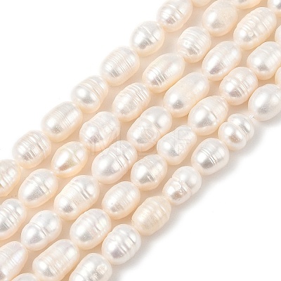 Natural Cultured Freshwater Pearl Beads Strands PEAR-I007-01D-04A-1