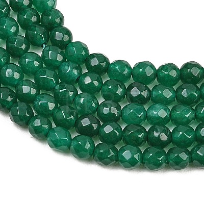 Natural Malaysia Jade Beads Strands G-K288-4mm-11A-1