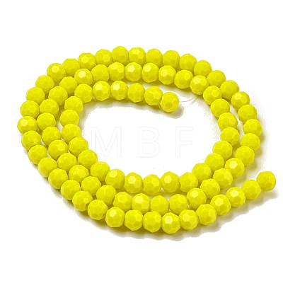 Opaque Glass Beads Stands EGLA-A035-P4mm-D04-1