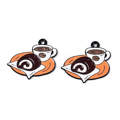 Baking Paint Alloy Enamel Pendants PALLOY-T093-19-1
