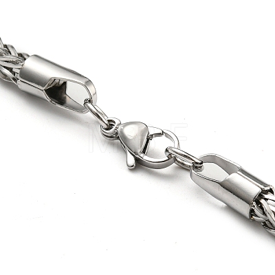 304 Stainless Steel Chain Necklaces NJEW-P295-03P-1