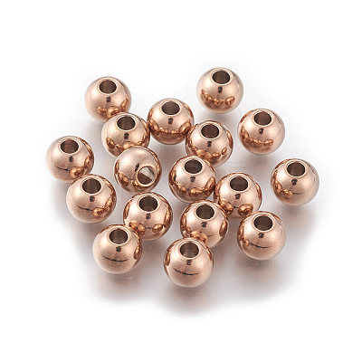 Ion Plating(IP) 304 Stainless Steel Spacer Beads LS-STAS-G130-62RG-1