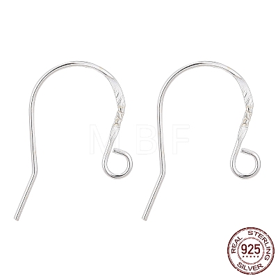 925 Sterling Silver Earring Hooks STER-K167-068S-1