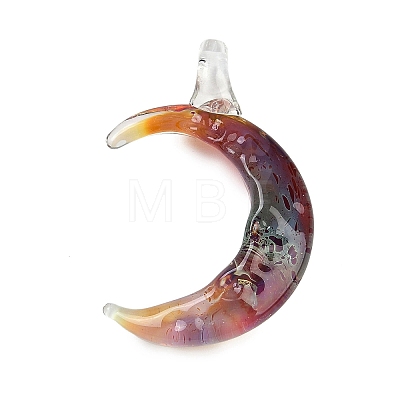 Handmade Lampwork Pendants LAMP-Q005-04B-1