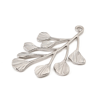 304 Stainless Steel Pendants STAS-Z199-12P-03-1