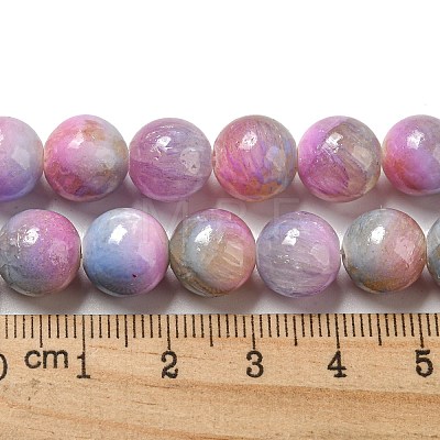 Dyed Natural Jade Beads Strands G-F764-03E-1