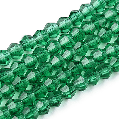 Transparent Glass Beads Strands EGLA-A039-T4mm-D10-1