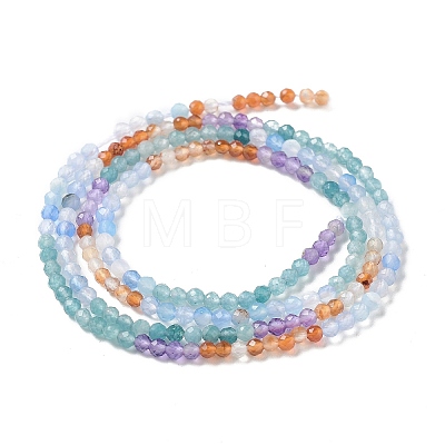 Natural Agate Beads Strands G-P514-A05-01-1