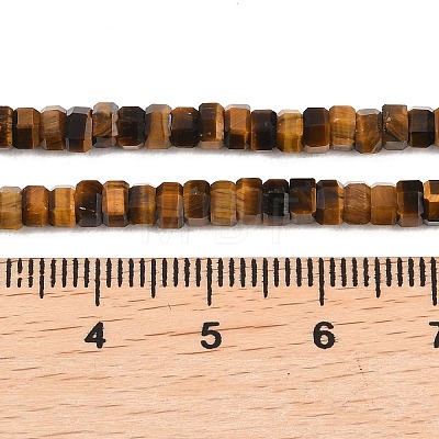 Natural Tiger Eye Beads Strands G-G345-C15-2x4mm-1