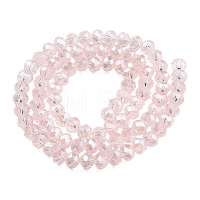 Electroplate Glass Beads Strands EGLA-A034-T2mm-A03-1