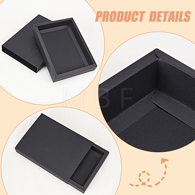 Kraft Paper Folding Box CON-WH0010-01K-D-1