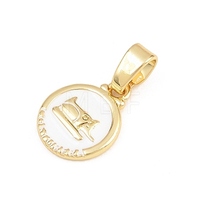 Brass Charms KK-E798-01C-G-1
