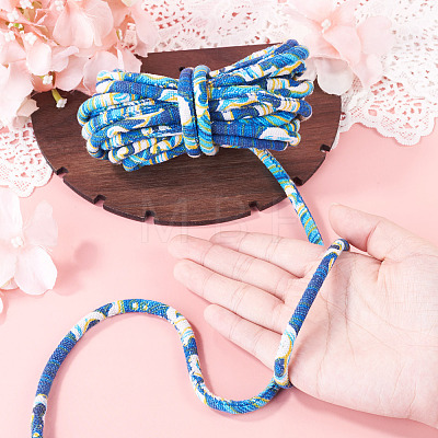 5M Ethnic Floral Printed Polyester Cords OCOR-TA0003-94D-1